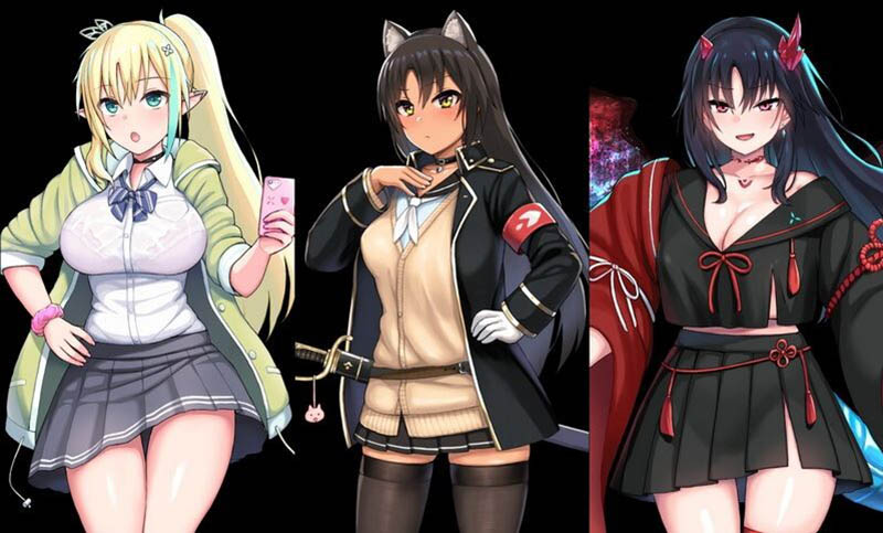 【爆款SLG/中文/全动态/CV】圆交幻想～爱与勇气圆交拯救世界 V1.06【安卓+PC】官中步兵版+存档【更新/5.1G】